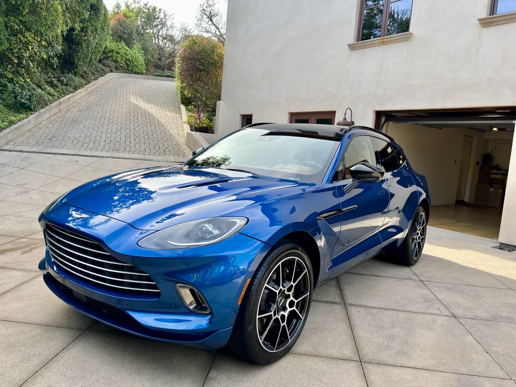 Ceramic coated Aston Martin
