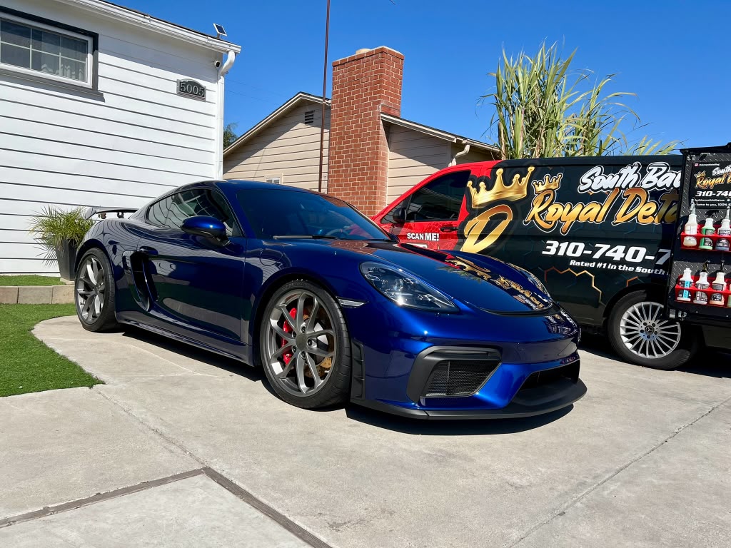 Ceramic coated Porsche